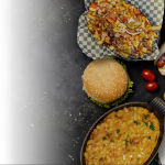 flat-lay-fast-food-black-table copy